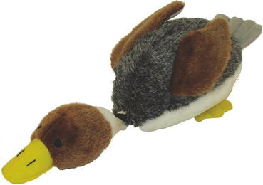 Produktbild von Dehner Daffy Plüschspielzeug für Tiere mit Entengeräusch 40 x 17 cm
