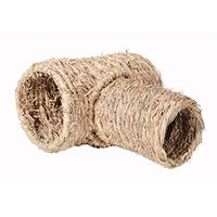 Produktbild von Dehner Grastunnel Abakus Knabberspielzeug für Kaninchen aus Naturgras 42 x 30 x 25 cm