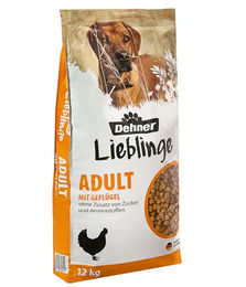 Dehner Hundefutter Knusper-Mix Trockenfutter Geflügel Adult ohne Zucker 12 kg – Bild 1 von 3