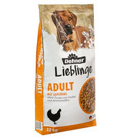 Produktbild von Dehner Hundefutter Knusper-Mix Trockenfutter Geflügel Adult ohne Zucker 12 kg