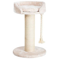 Produktbild von Dehner Katzen-Kratzbaum Aurelio beige mit Sisal und Plüsch ca. 65 x 65 x 100 cm