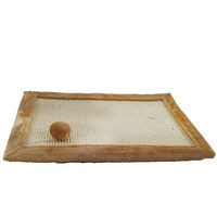 Produktbild von Dehner Katzen-Kratzmatte Scrabble aus Sisal und Plüsch beige 55 x 35 cm