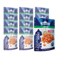 Produktbild von Dehner Katzen Nassfutter Adult Lachs Getreidefrei 12 x 100 g Beutel