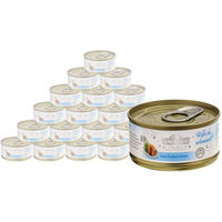 Produktbild von Dehner Katzen Nassfutter Thunfisch Stückchen in Sauce Monoprotein Glutenfrei für Adult Katzen