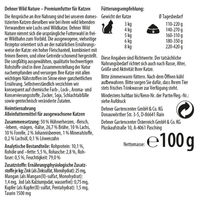 Produktbild von Dehner Katzenfutter Gebirgssee Lachs und Forelle Nassfutter für adulte Katzen getreidefrei 16 x 100 g