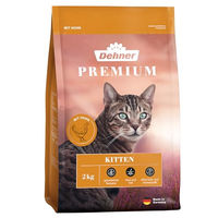 Produktbild von Dehner Katzenfutter Kitten Trockenfutter Huhn getreidefrei und hypoallergen 2 kg