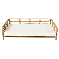Produktbild von Dehner Kuschelbett Elton Hundebett und Katzenbett aus Polyester in Weiß 74 x 20 x 49 cm - 1 Stk.