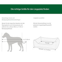 Produktbild von Dehner Lieblinge Beanie Kuschelbett für Hunde und Katzen aus recycelten Materialien Größe M Beige - 1 Stk.