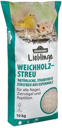 Dehner Lieblinge Einstreu für Nager Vögel und Reptilien aus FSC Weichholz staubfrei 10 kg - 10 kg – Bild 1 von 3