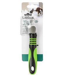 Produktbild von Dehner Lieblinge Entfilzungskamm aus Edelstahl in Schwarz/Grün