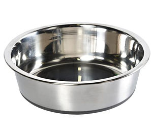 Produktbild von Dehner Lieblinge Futternapf für Hunde und Katzen aus Edelstahl in Silber Ø 17,5 cm - 850 ml