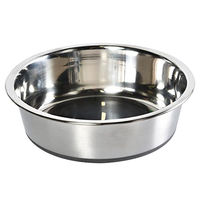 Produktbild von Dehner Lieblinge Futternapf für Hunde und Katzen aus Edelstahl in Silber Ø 17,5 cm - 850 ml