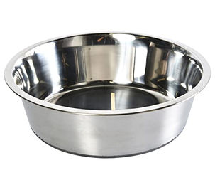 Produktbild von Dehner Lieblinge Futternapf für Hunde und Katzen aus Edelstahl Silber Ø 25,5 cm