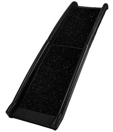 Dehner Lieblinge Hunderampe Bridge rutschfest aus Kunststoff und Gummi schwarz 160 x 40 cm – Bild 1 von 3