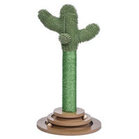 Produktbild von Dehner Lieblinge Kratzbaum Cactus für Katzen in Grün mit Sisal, Höhe 60 cm und Durchmesser 32 cm