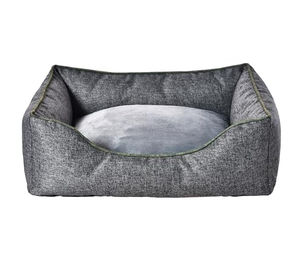 Dehner Lieblinge Kuschelbett Cleo Hundebett und Katzenbett aus recycelten Materialien Grau Größe XS - 1 Stk. – Bild 1 von 2
