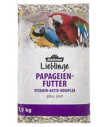 Dehner Lieblinge Papageien-Futter mit Vitamin-Aktiv-Komplex und Jod 7,5 kg – Bild 1 von 4