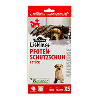 Produktbild von Dehner Lieblinge Pfotenschutzschuhe für Hunde XS Schwarz aus Neopren und Vinyl wasserdicht