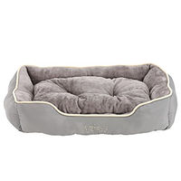 Produktbild von Dehner Lieblinge Sammy Hundebett und Katzenbett aus Polyester Grau 75 x 58 x 19 cm