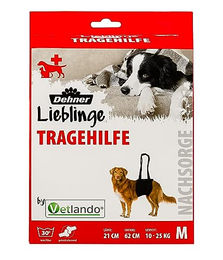Dehner Lieblinge Tragehilfe für Hunde Schwarz Größe M aus Polyester – Bild 1 von 2