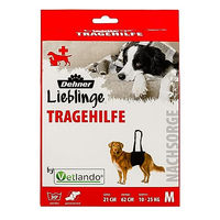 Produktbild von Dehner Lieblinge Tragehilfe für Hunde Schwarz Größe M aus Polyester