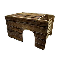 Produktbild von Dehner Nagerhaus Harpo aus Tannenholz für Kaninchen und Meerschweinchen 40 x 29 x 25 cm Natur