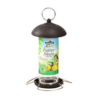 Produktbild von Dehner Natura Futtersäule für Wildvögel aus Metall in Schwarz - 1 Stk.