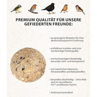 Produktbild von Dehner Natura Meisenknödel Insektenknödel Wildvogelfutter Ganzjährig 9 kg