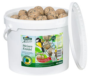 Dehner Natura Meisenknödel Nuss Ganzjahresvogelfutter für Meisen und Wildvögel 9 kg – Bild 1 von 9