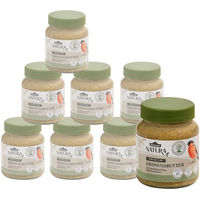Produktbild von Dehner Natura Premium Erdnussbutter mit Mehlwürmern für Wildvögel 8 x 340 g