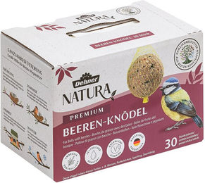 Dehner Natura Premium Meisenknödel Beeren für Wildvögel 30 Stück à 90 g – Bild 1 von 4