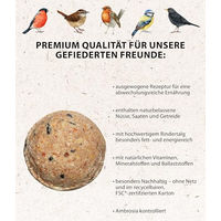 Produktbild von Dehner Natura Premium Meisenknödel Wildvogelfutter ganzjährig 2,7 kg