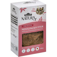 Produktbild von Dehner Natura Premium Nestlingsfutter für Wildvögel, 100 g, proteinreiches Ganzjahresfutter zur Aufzucht