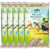 Produktbild von Dehner Natura Premium Wildvogel Fett- und Weichfutter Ganzjähriges Hauptfutter 12,5 kg