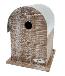 Dehner Natura Premium Wildvogel Nistkasten Malta aus Kiefernholz in Braun – Bild 1 von 3