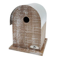 Produktbild von Dehner Natura Premium Wildvogel Nistkasten Malta aus Kiefernholz in Braun