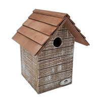 Produktbild von Dehner Natura Premium Wildvogel Nistkasten Monaco aus Kiefernholz in Braun 19.5 x 26 x 19.5 cm FSC-zertifiziert