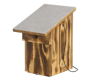 Dehner Natura Premium Wildvogel Nistkasten Salazar aus Holz mit Aludach in Braun - 1 Stk. – Bild 1 von 3