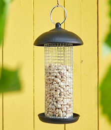 Dehner Natura Premium Wildvogel-Streufutter mit halben und ganzen Erdnüssen 20 kg – Bild 1 von 3