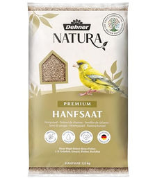 Dehner Natura Premium Wildvogel-Streufutter mit Hanfsaat Ganzjahresfutter 2,5 kg – Bild 1 von 5