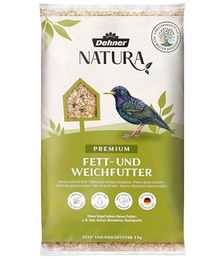Dehner Natura Premium Wildvogelfutter Fett- und Weichfutter mit Rosinen 5 kg – Bild 1 von 4