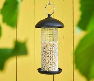 Dehner Natura Premium Wildvogelfutter mit gehackten Erdnüssen Ganzjahresfutter 10 kg – Bild 1 von 3