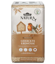 Dehner Natura Premium Wildvogelfutter mit schalenfreien gehackten Erdnüssen Ganzjahresfutter 20 kg – Bild 1 von 13