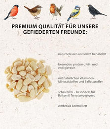 Dehner Natura Premium Wildvogelfutter schalenfreie Erdnüsse proteinreich 10 kg – Bild 1 von 2
