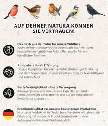 Dehner Natura Premium Wildvogelfutter Sonnenblumenkerne Ganzjahres-Ergänzungsfutter 5 kg – Bild 1 von 8