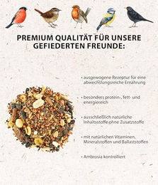 Dehner Natura Wildvogel-Streufutter Ganzjährig 5 kg – Bild 1 von 2