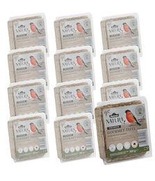 Dehner Natura Wildvogelfutter Fettfutter-Tafeln mit Insekten als Ganzjahres-Ergänzungsfutter 12 x 300 g – Bild 1 von 13
