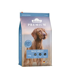 Dehner Premium Hundefutter Maxi Adult Trockenfutter für große Rassen getreidefrei Fisch Lamm 4 kg – Bild 1 von 4