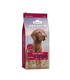 Dehner Premium Hundefutter Maxi Adult Trockenfutter getreidefrei Rind Lamm 12,5 kg – Bild 1 von 5