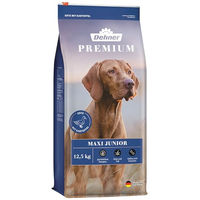 Produktbild von Dehner Premium Hundefutter Maxi Junior Trockenfutter Getreidefrei Ente Lamm 12,5 kg